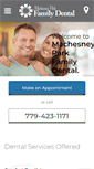 Mobile Screenshot of machesneyparkfamilydental.com